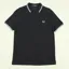 Fred Perry Twin Tipped Polo Shirt M3600 - Navy/Soft Blue/Silver Blue